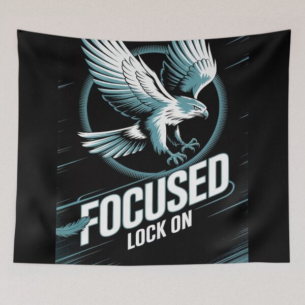 Item preview, Focused Lock On Eagle Hunter designed and sold by ShadowAndSlate.