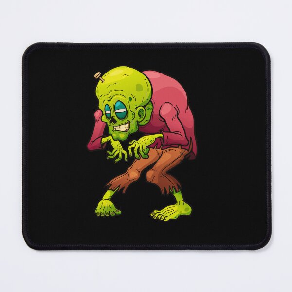 Item preview, Funny Zombie Cartoon – Funny Brain-In-Jar Monster Illustration designed and sold by CookieKrumbz.