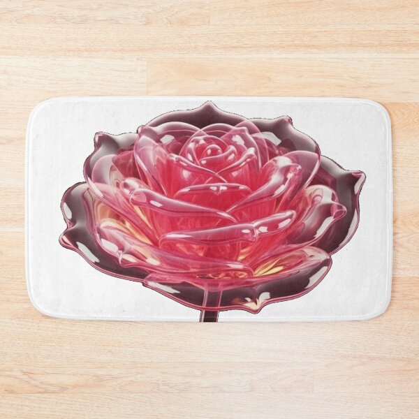 Item preview, Eternal Crystal Glass Rose with Golden Heart designed and sold by MoreGlamour.