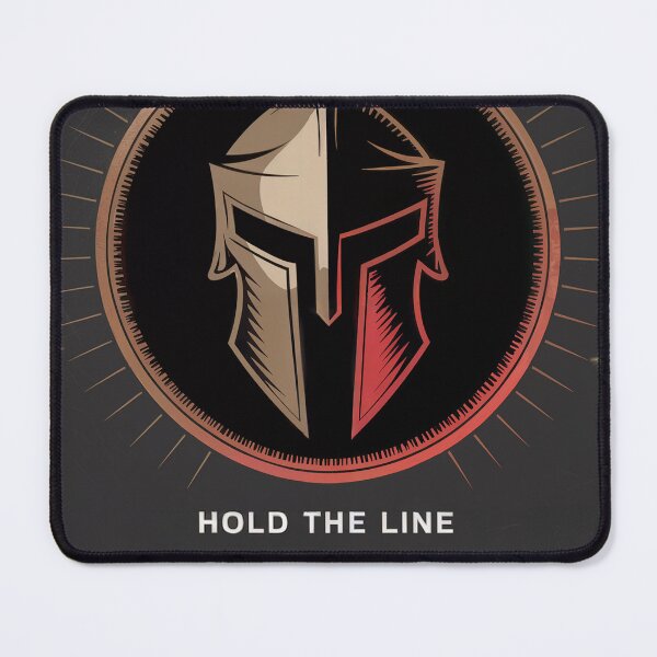 Item preview, Spartan Hold The Line Helmet designed and sold by ShadowAndSlate.