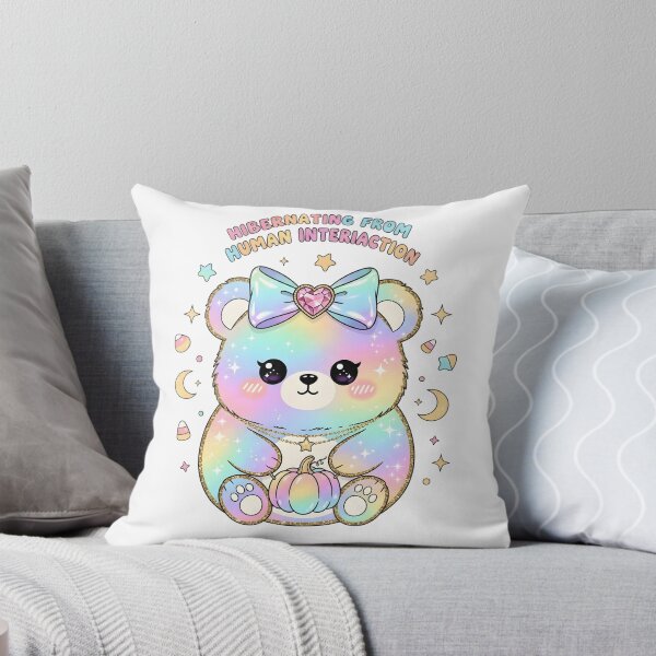 Item preview, Pastel Kawaii Bear – Cozy Rainbow Sparkle Halloween Design designed and sold by AnnDesignStudio.