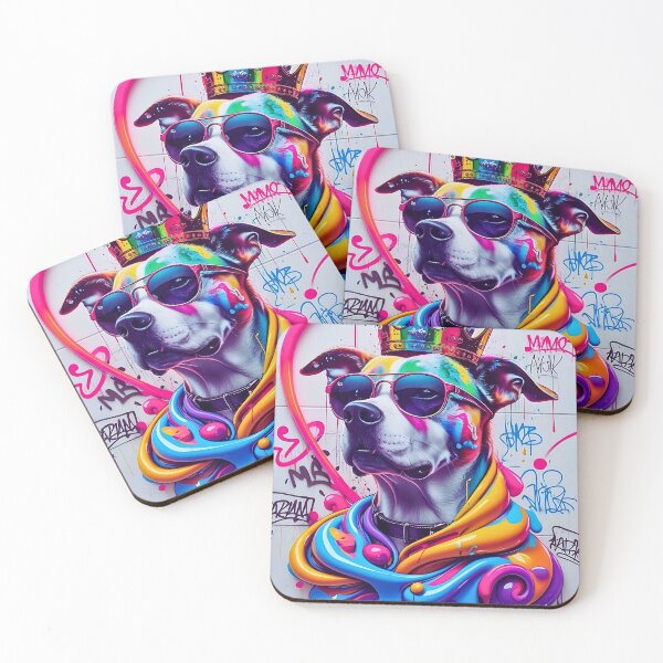 Item preview, Cool Dog Graffiti designed and sold by Tranzam Designs.