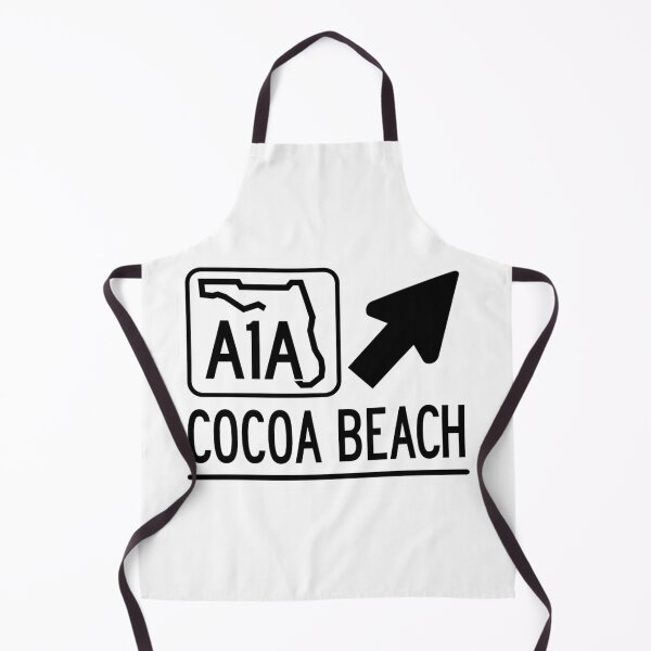 Item preview, A1A Cocoa Beach Scenic Coastal Florida Highway Art designed and sold by Space Coast Swag.