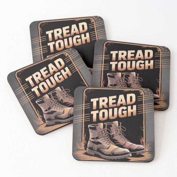 Item preview, Gritty Tread Tough Work Boots designed and sold by ShadowAndSlate.
