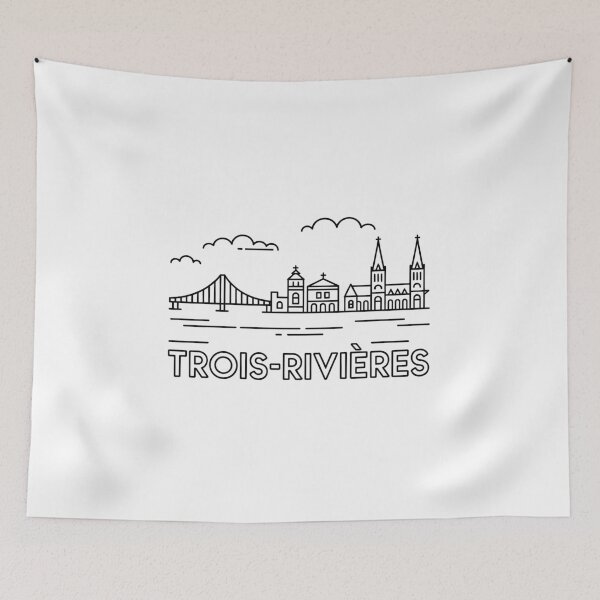 Item preview, Trois-Riviéres City designed and sold by Paper Drip.