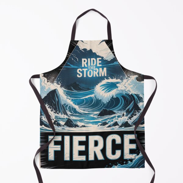 Item preview, Fierce Ride The Storm Ocean Waves designed and sold by ShadowAndSlate.