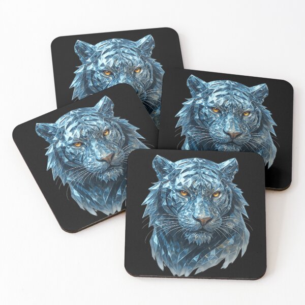 Item preview, Crystal Majesty – 3D Tiger in Light and Glass designed and sold by ArcadiaSilence.