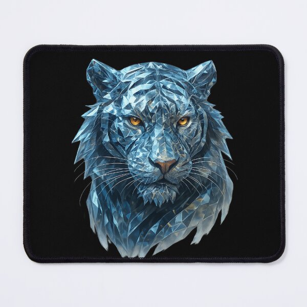 Item preview, Crystal Majesty – 3D Tiger in Light and Glass designed and sold by ArcadiaSilence.