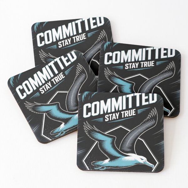 Item preview, Committed Stay True Albatross designed and sold by ShadowAndSlate.
