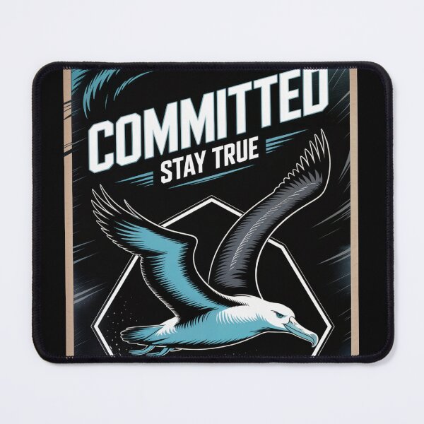 Item preview, Committed Stay True Albatross designed and sold by ShadowAndSlate.
