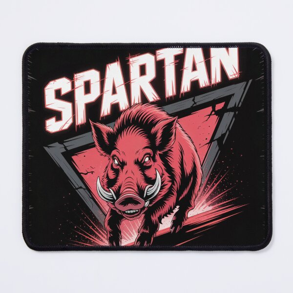 Item preview, Spartan Fear No Foe Wild Boar designed and sold by ShadowAndSlate.