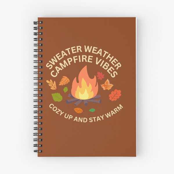 Item preview, Sweater Weather & Campfire Vibes — Cozy Fall Hoodie & T-Shirt for Autumn Lovers designed and sold by Nara8.