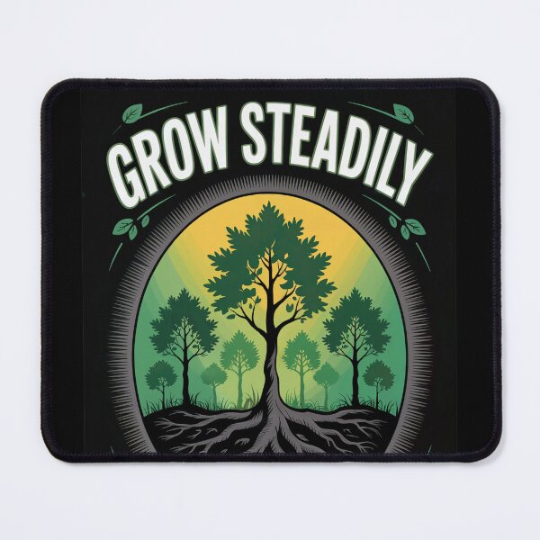 Item preview, Grow Steadily Compounding Tree Roots designed and sold by ShadowAndSlate.