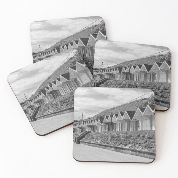 Item preview, Beach huts on North Bay promenade, Scarborough designed and sold by yackers1.