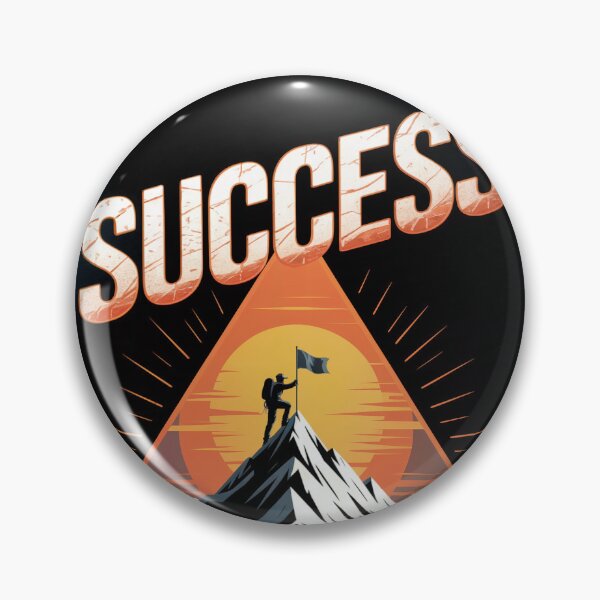 Item preview, Success Conquer Your Peak designed and sold by ShadowAndSlate.
