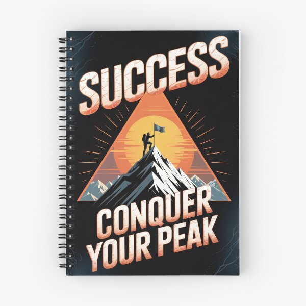 Item preview, Success Conquer Your Peak designed and sold by ShadowAndSlate.