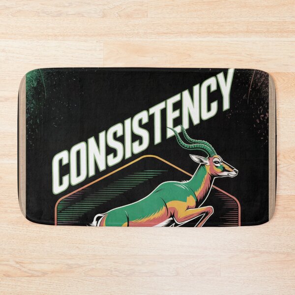 Item preview, Consistency Keep Moving Gazelle designed and sold by ShadowAndSlate.
