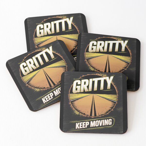 Item preview, Gritty Open Road Keep Moving designed and sold by ShadowAndSlate.