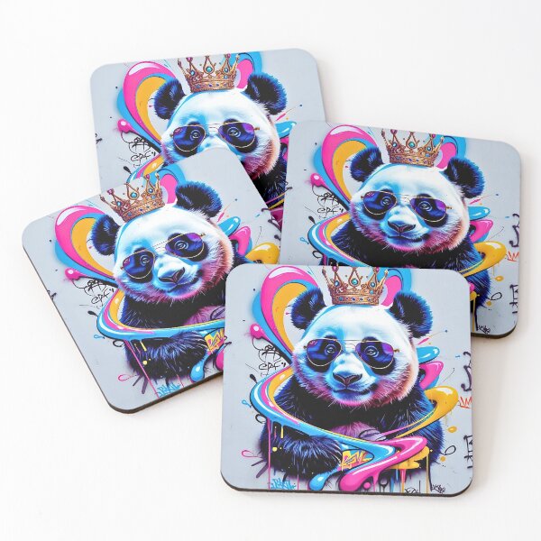 Item preview, Panda Graffiti designed and sold by Tranzam Designs.