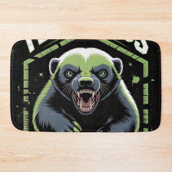 Item preview, Tenacious Honey Badger Never Back Down designed and sold by ShadowAndSlate.