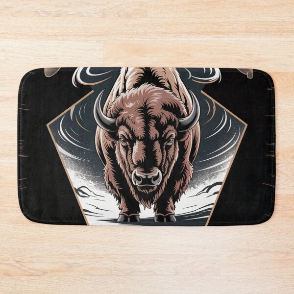 Item preview, Unyielding Bison Stand Firm designed and sold by ShadowAndSlate.