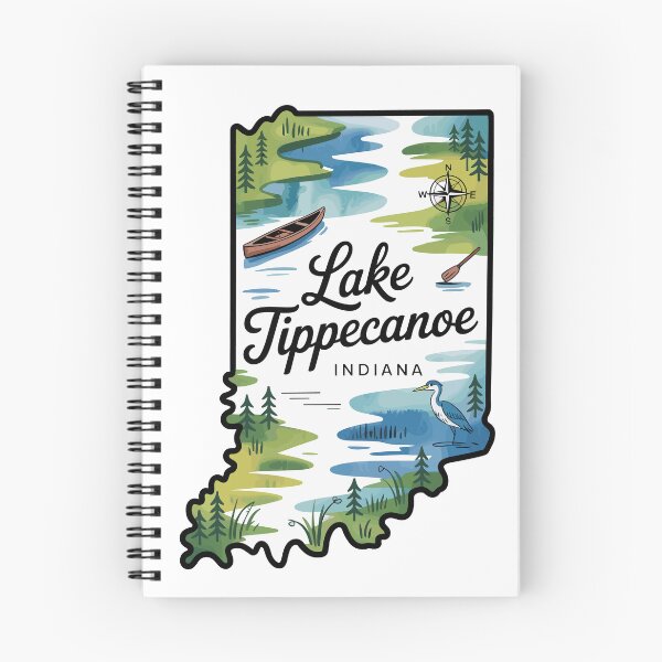 Item preview, Lake Tippecanoe designed and sold by JessArty ⭐⭐⭐⭐⭐.