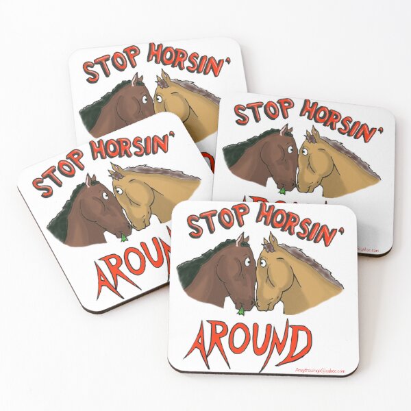 Item preview, Stop Horsing Around designed and sold by Araydrawings.