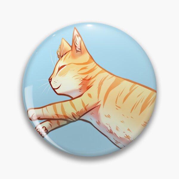 Aperçu de l'œuvre Chat orange potelé et trapu créée et vendue par Teeterglance.