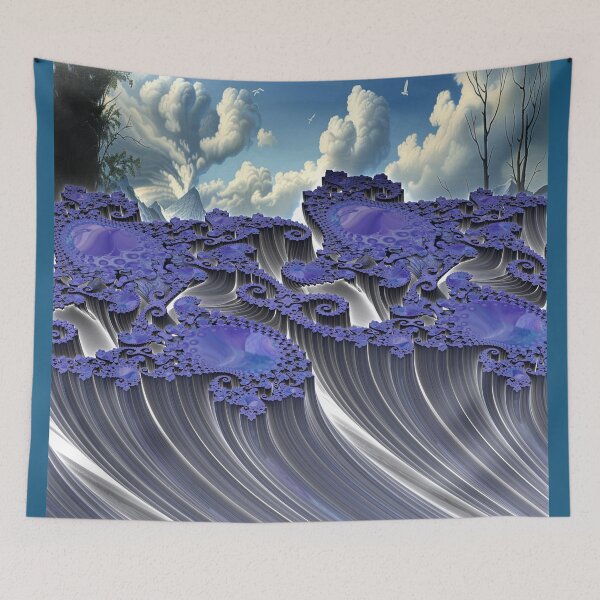 Item preview,  Fractal Ocean of Lavender designed and sold by bloorose.