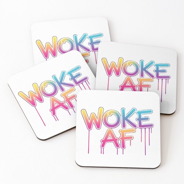 Item preview, Woke AF designed and sold by AimlessArts.
