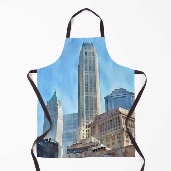 Item preview, Low-Angle Lower Manhattan designed and sold by RCWatercolours.