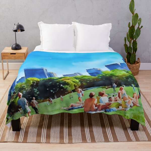Item preview, Picnicking in Central Park designed and sold by RCWatercolours.