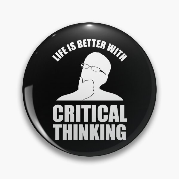 Item preview, Life Is Better With Critical Thinking designed and sold by Cat Lady Designs.