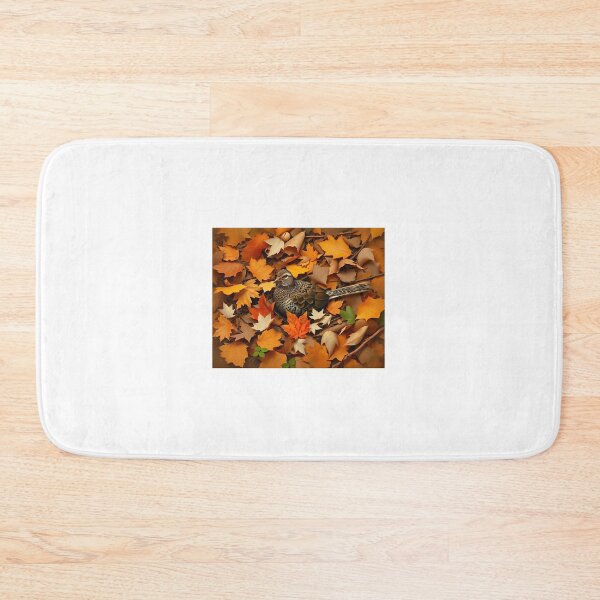 Item preview, Partridge in autumn leaves designed and sold by Zazeyy.