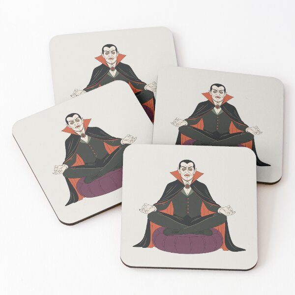 Item preview, Classic Dracula meditating  designed and sold by FatBirdie.