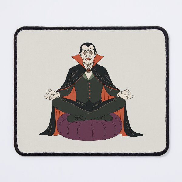 Item preview, Classic Dracula meditating  designed and sold by FatBirdie.