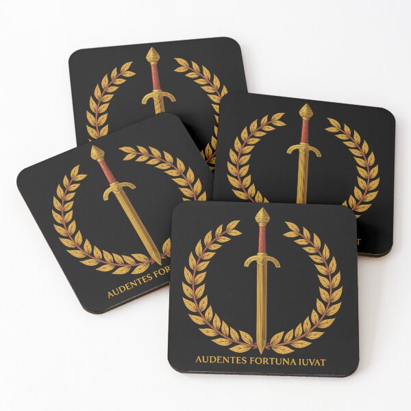 Item preview, AUDENTES FORTUNA IUVAT – Roman Gladius & Laurel  designed and sold by DigitaledbyTailor.