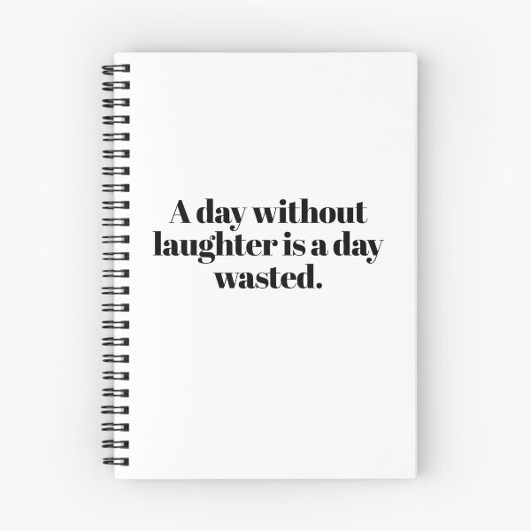Item preview, A day without laughter is a day wasted.  designed and sold by CharmStudio.