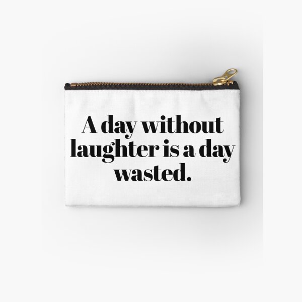 Item preview, A day without laughter is a day wasted.  designed and sold by CharmStudio.