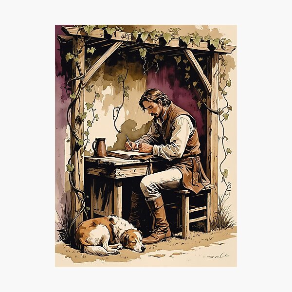 Item preview, Under the Vines – Master’s Notes and Dog’s Dreams designed and sold by Deezyned.