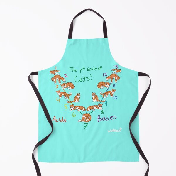 Item preview, pH Scale of Cats! designed and sold by wintrecat.