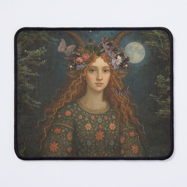 Item preview, Capricorn - Goat Girl designed and sold by Tau Tia L Douglass.