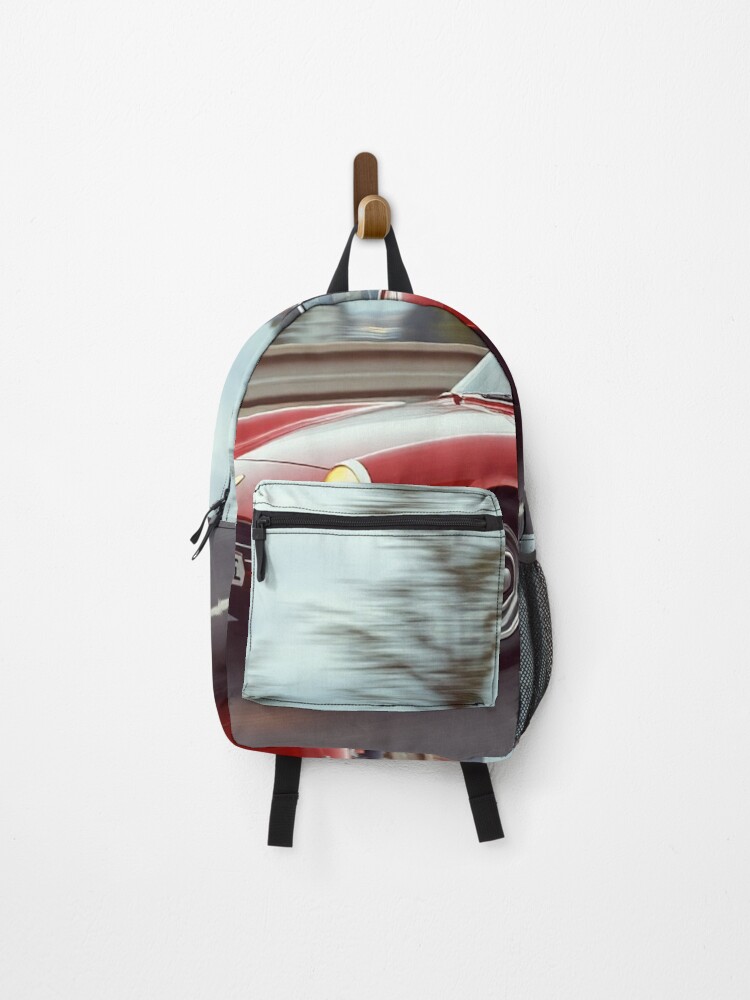 Thumbnail 1 of 3, Backpack, Retro Racer designed and sold by MidtownMadness.