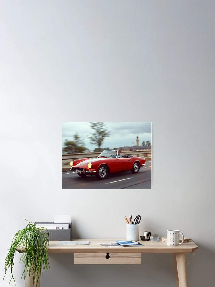 Thumbnail 2 of 3, Poster, Retro Racer designed and sold by CarRends.