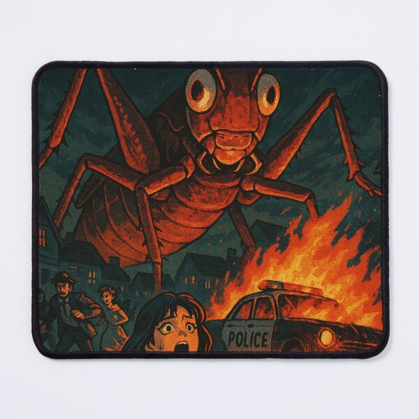 Item preview, The Great Leap of Terror Grasshopper designed and sold by JonelleTshirts.