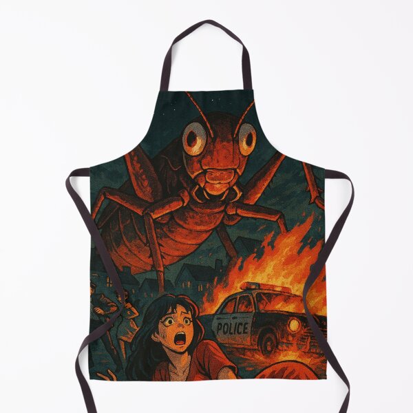 Item preview, The Great Leap of Terror Grasshopper designed and sold by JonelleTshirts.