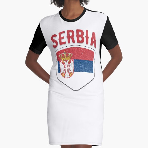 Serbia Football National Flag T Shirt World Soccer Jersey Cup