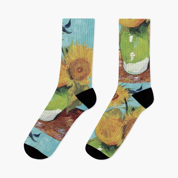 Item preview, Vase with Sunflowers designed and sold by Aesthetic Archive.