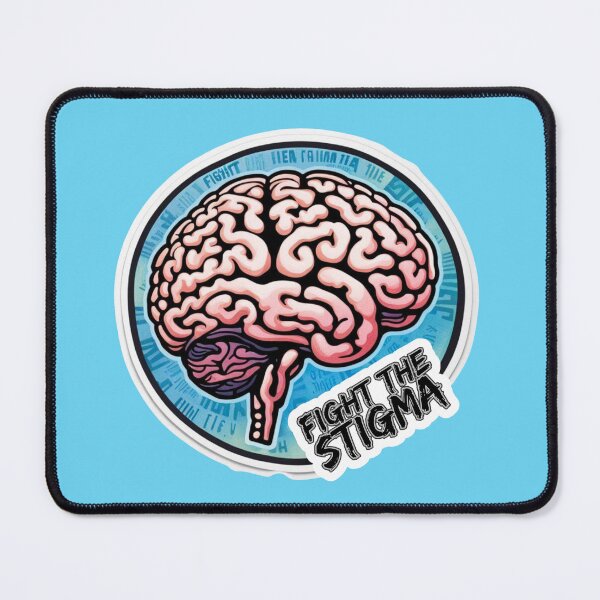 Item preview, Fight the Stigma - Mental Health Awareness designed and sold by HauntedOpera.