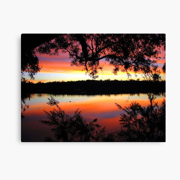 Crimson Canvas Print